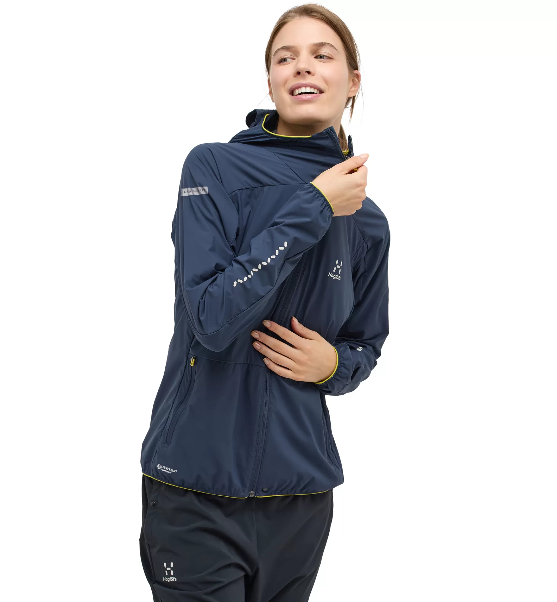 Best Sale Haglöfs L.I.M Tempo Trail Jacket Women Tarn Blue