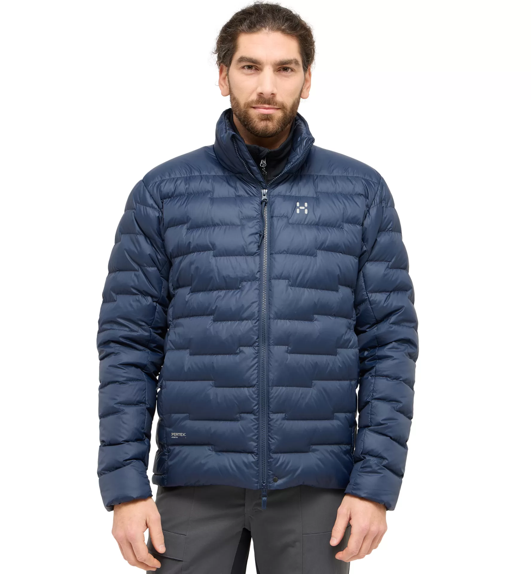 Online Haglöfs ROC Flash Down Jacket Men Tarn Blue