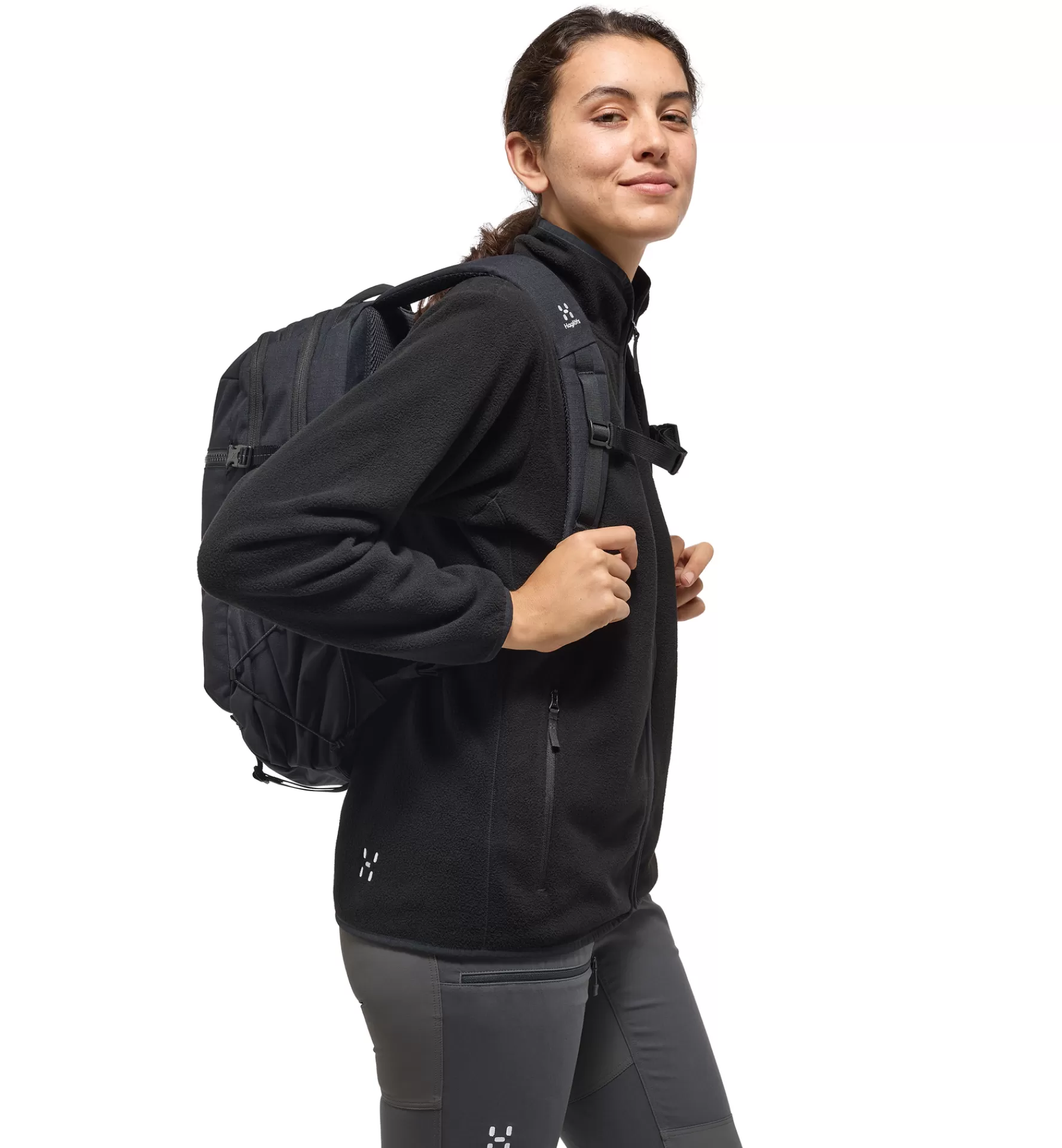 Discount Haglöfs Åska Mid Jacket Women True Black
